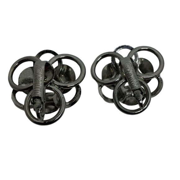 Vintage 1959 Sarah Coventry "Young and Gay" Floral Cluster Clip-On Earrings - Picture 5 of 6